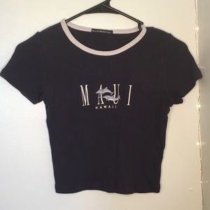 maui t-shirt brandy melville